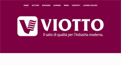 Desktop Screenshot of elettromeccanicaviotto.com